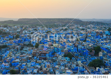 Cityscape of Jodhpur, India Cityscape of Jodhpur, India 36105461