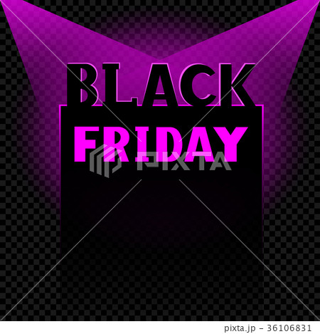 black friday text in pink neon light lamp black friday text in pink neon light lamp 36106831