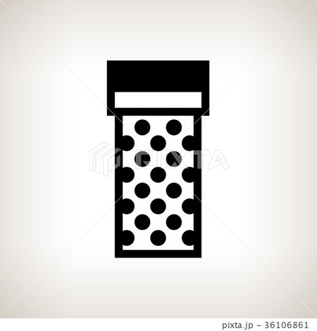 Silhouette gift box on a light background 36106861