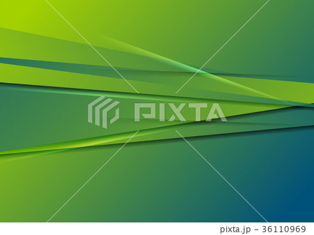 Green blue abstract stripes vector background Green blue abstract stripes vector background 36110969