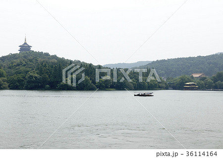 風景 湖 建築 36114164