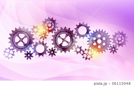 Metal gears and cogwheels 36115048