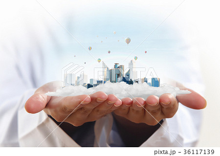Modern architectural creation 36117139