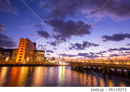 門司　夕景 36118253