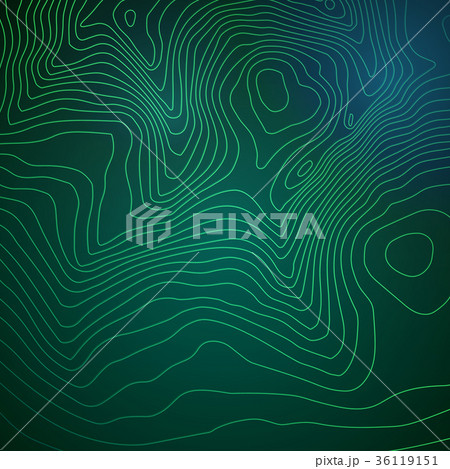 Topographic map colorful abstract background with 36119151