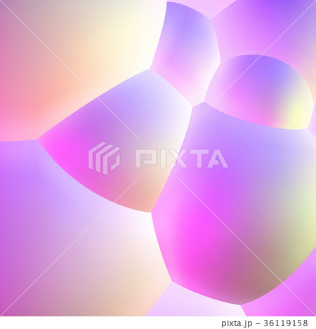 Abstract background with pearlescent soft bubbles 36119158