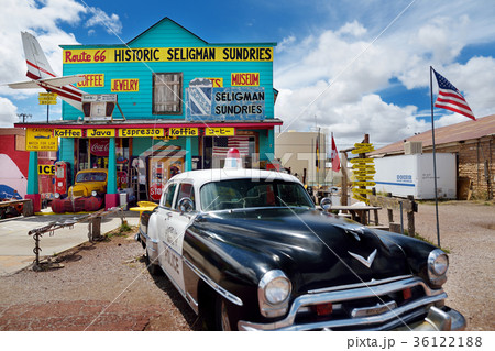 SELIGMAN, ARIZONA, USA - MAY 1, 2016 36122188