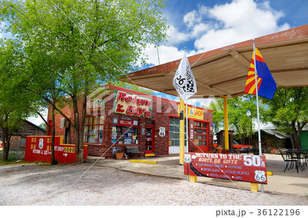 SELIGMAN, ARIZONA, USA - MAY 1, 2016 SELIGMAN, ARIZONA, USA - MAY 1, 2016 36122196