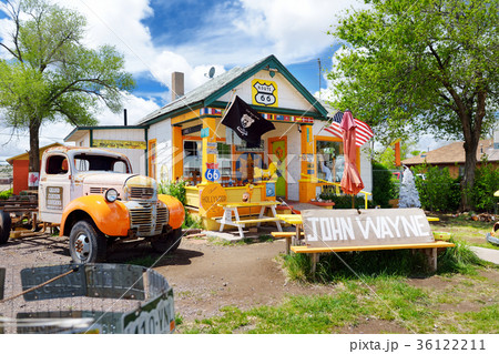 SELIGMAN, ARIZONA, USA - MAY 1, 2016 SELIGMAN, ARIZONA, USA - MAY 1, 2016 36122211