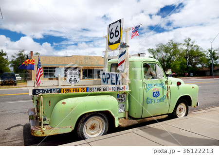 SELIGMAN, ARIZONA, USA - MAY 1, 2016 SELIGMAN, ARIZONA, USA - MAY 1, 2016 36122213