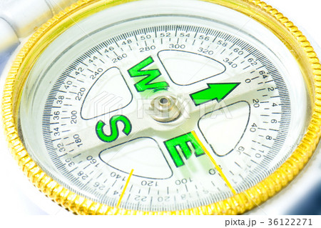 compass. Isolated on white background. compass. Isolated on white background. 36122271