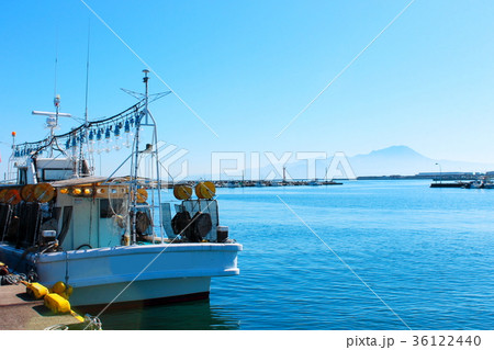 名峰大山_境港からの眺め 名峰大山_境港からの眺め 36122440