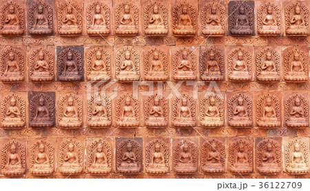the red texture of the Buddha. the red texture of the Buddha. 36122709