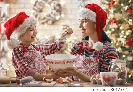 cooking Christmas cookies cooking Christmas cookies 36125375