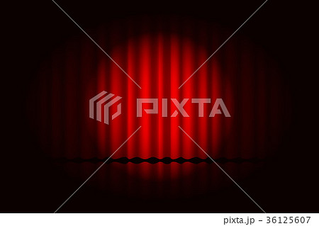 Courtain Background illustration design 36125607