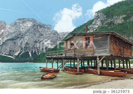 view of the lake braies 36125973