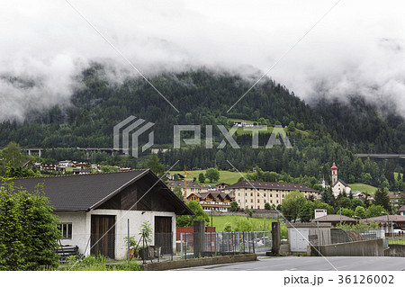 Village in the Dolomites Village in the Dolomites 36126002
