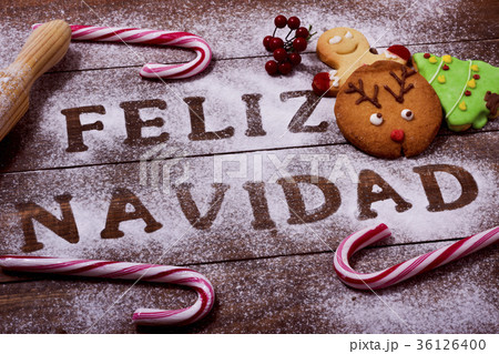 text feliz navidad, merry christmas in spanish 36126400