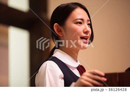 生徒会　高校生 36126428