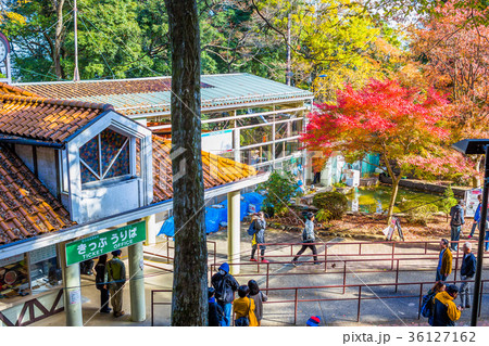 東京 高尾山 エコーリフト山上駅の風景 東京 高尾山 エコーリフト山上駅の風景 36127162