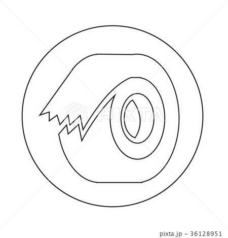 tape icon 36128951