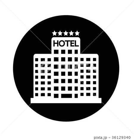 Hotel Iconのイラスト素材