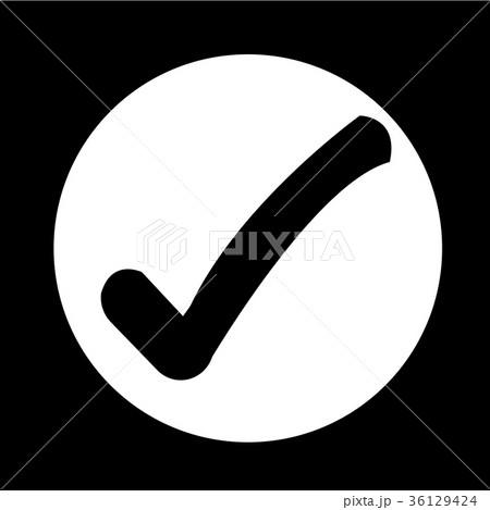 Check list button icon 36129424