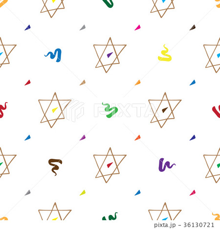 Bar Mitzvah pattern hand drawn Bar Mitzvah pattern hand drawn 36130721