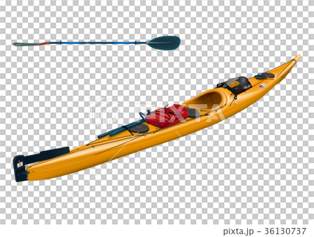 シーカヤックa10のイラスト素材