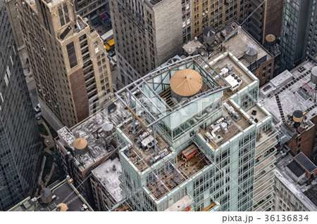 new york manhattan skyscrapers roofs water tower new york manhattan skyscrapers roofs water tower 36136834
