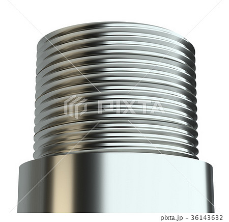 Extreme close up of screw thread Extreme close up of screw thread 36143632