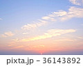 夕日 夕焼け 夕暮れ 36143892