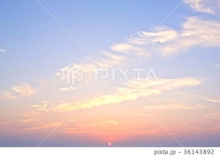 夕日 夕焼け 夕暮れ 36143892