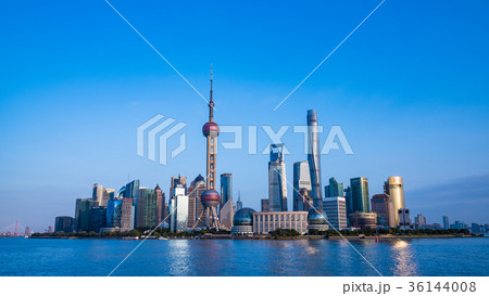 中国・上海の風景 夕方 中国・上海の風景 夕方 36144008