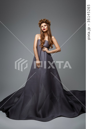 girl in long dress girl in long dress 36145265