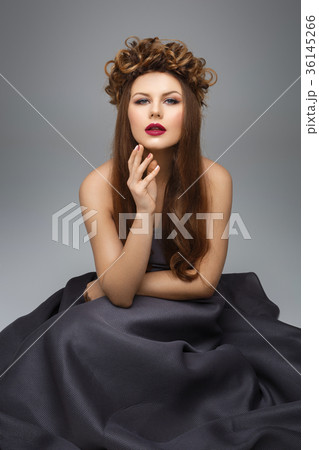 girl in long dress girl in long dress 36145266