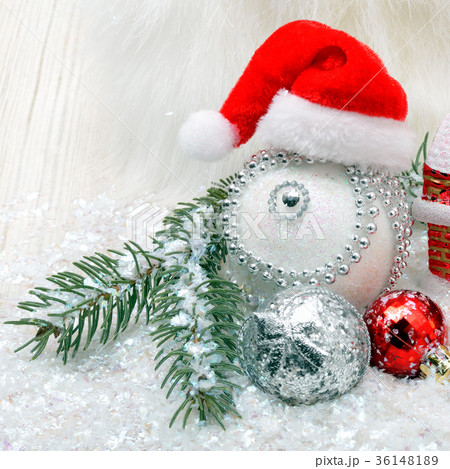 Christmas background with snow Christmas background with snow 36148189