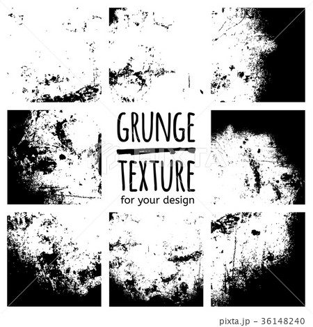 Grunge black textures on white background Grunge black textures on white background 36148240