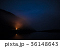 Landscape on the shore of the lake in the 36148643