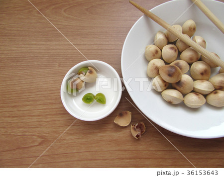 炒ったぎんなん 36153643