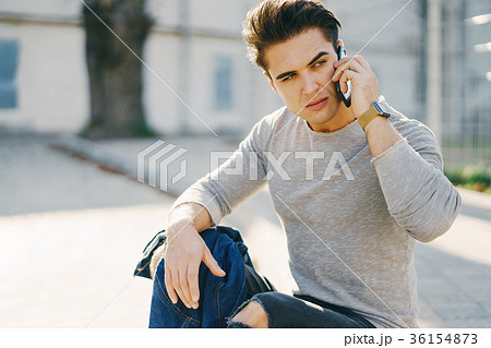 stylish guy in the city stylish guy in the city 36154873