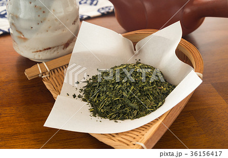 深蒸し茶　日本茶　茶葉　緑茶 36156417