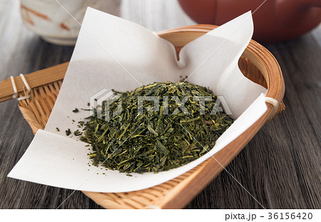 深蒸し茶　日本茶　茶葉　緑茶 36156420