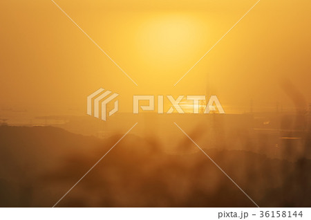 播磨灘の夕陽 播磨灘の夕陽 36158144