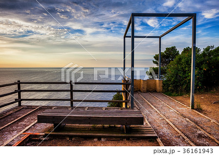 Sunrise On The Sea From Viewpoint Terrace Sunrise On The Sea From Viewpoint Terrace 36161943