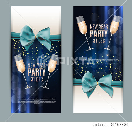 Happy New Year Party 31 December Poster Vector Happy New Year Party 31 December Poster Vector 36163386