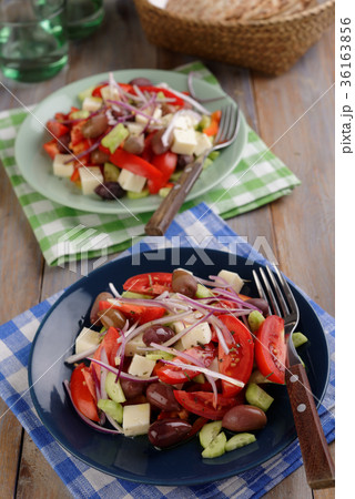 Greek salad Greek salad 36163856