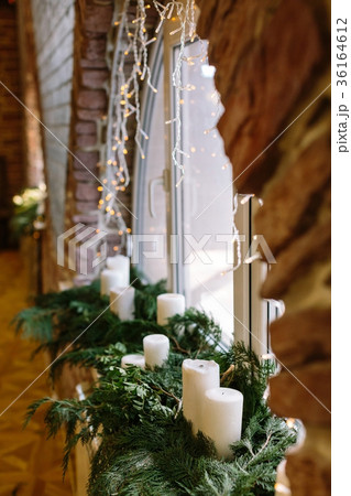 winter, christmas, design concept. on the 36164612