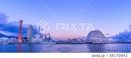 神戸港の風景,トワイライト 36170842