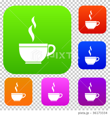 Glass cup of tea set collection Glass cup of tea set collection 36173334